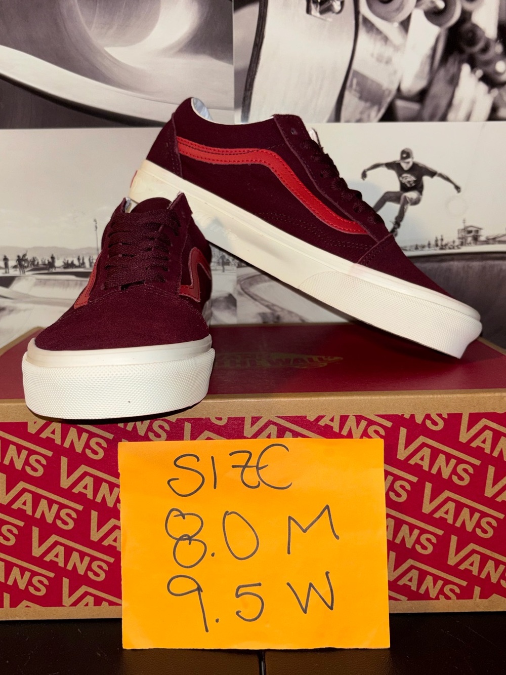 Vans Old Skool Secret Love sz 8.0 Men’s 9.5 Woman